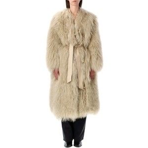 Sword Mongolian Shearling Maxi Coat Sword - NWT